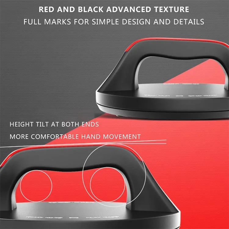 1 Pair Multifunctional Round Push-up Stand Abdominal Fitness Device,Style: Cannot Rotate