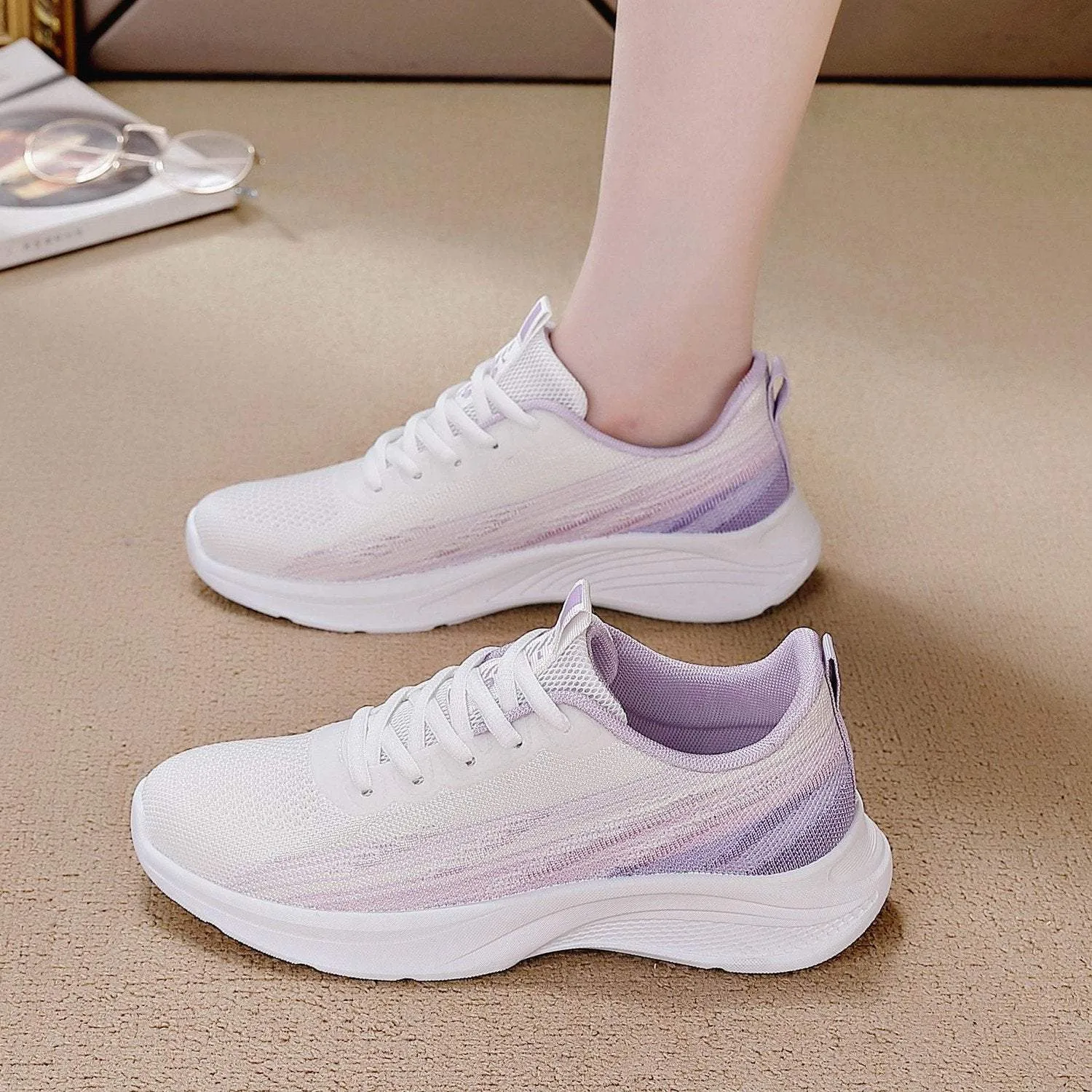 2023 fashion athleisure running light soft non-slip sneakers