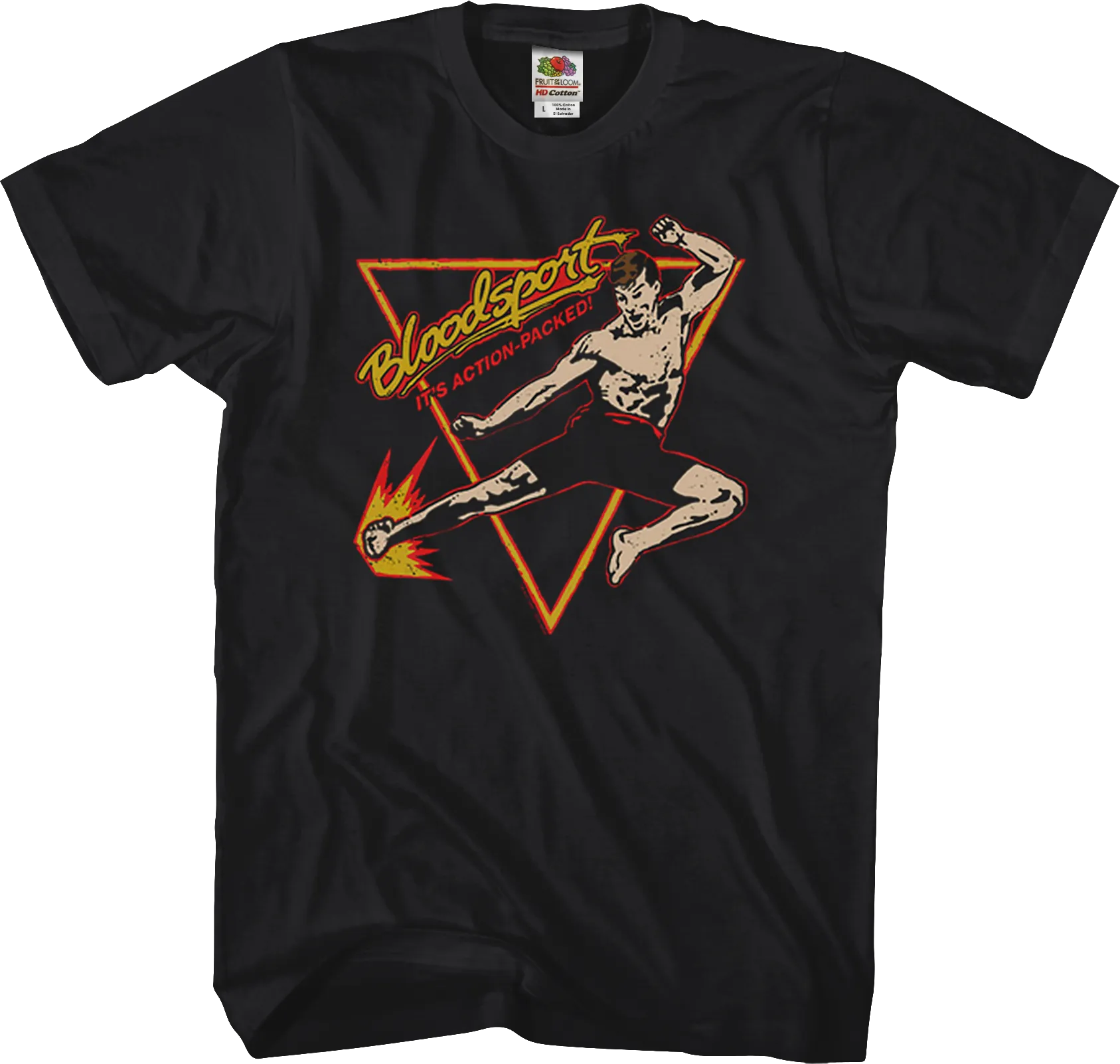 Action Packed Bloodsport T-Shirt