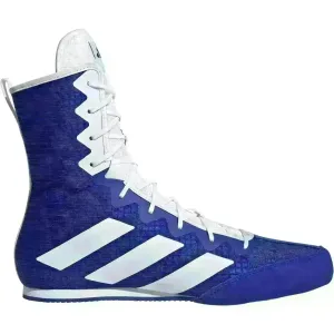 Adidas Box Hog 4 Boxing Boots - Blue White