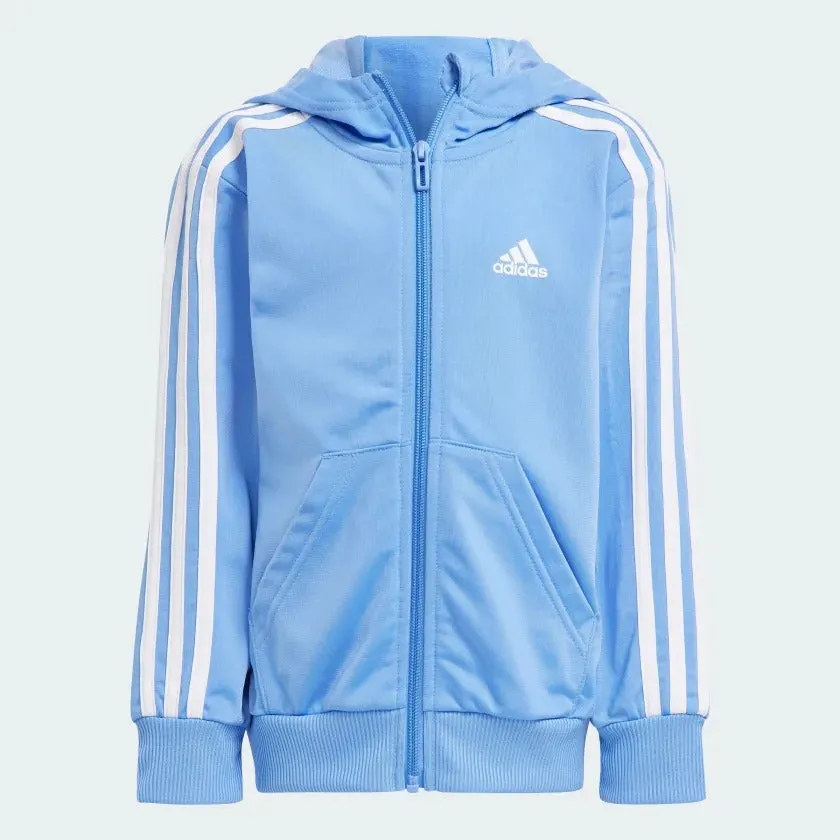 adidas Essentials 3-Stripes Kids Shiny Track Suit