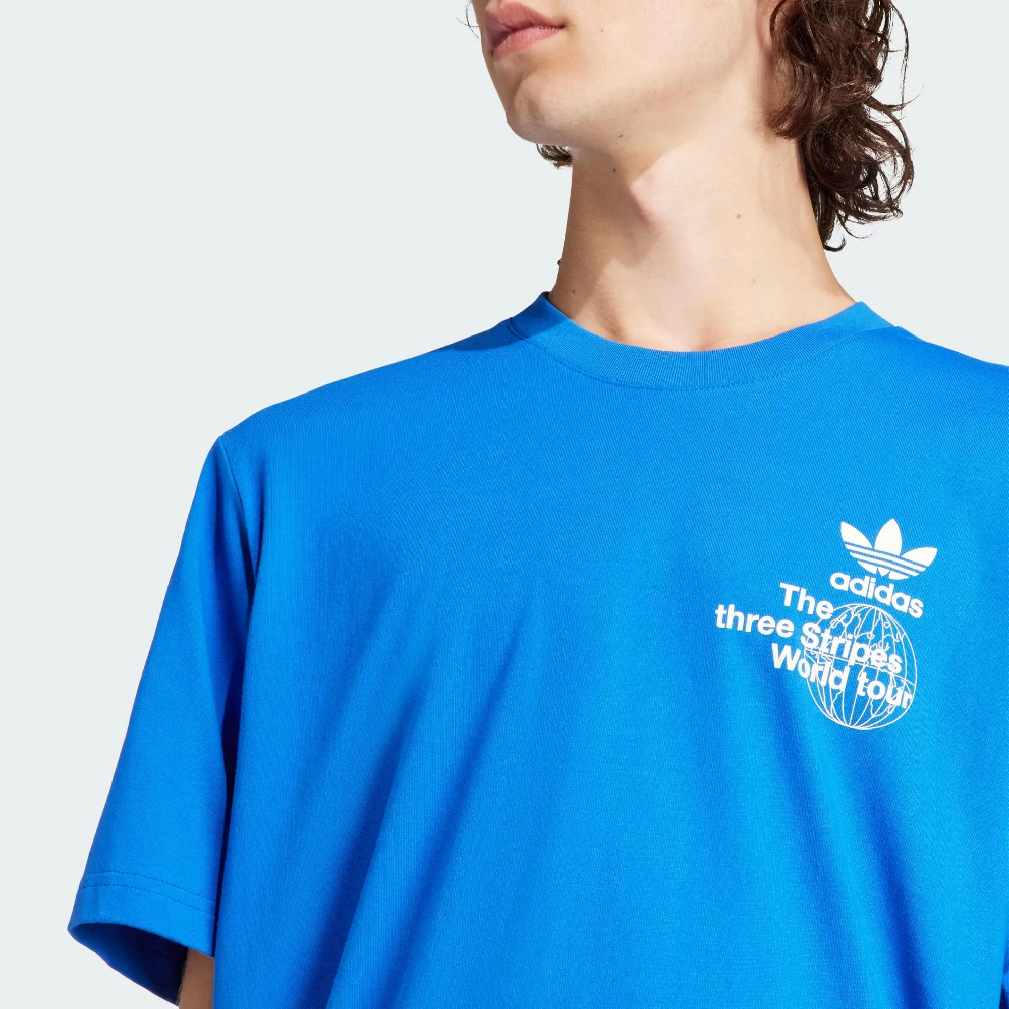 Adidas Originals | BT SHORT SLEEVE TEE  { BLUE