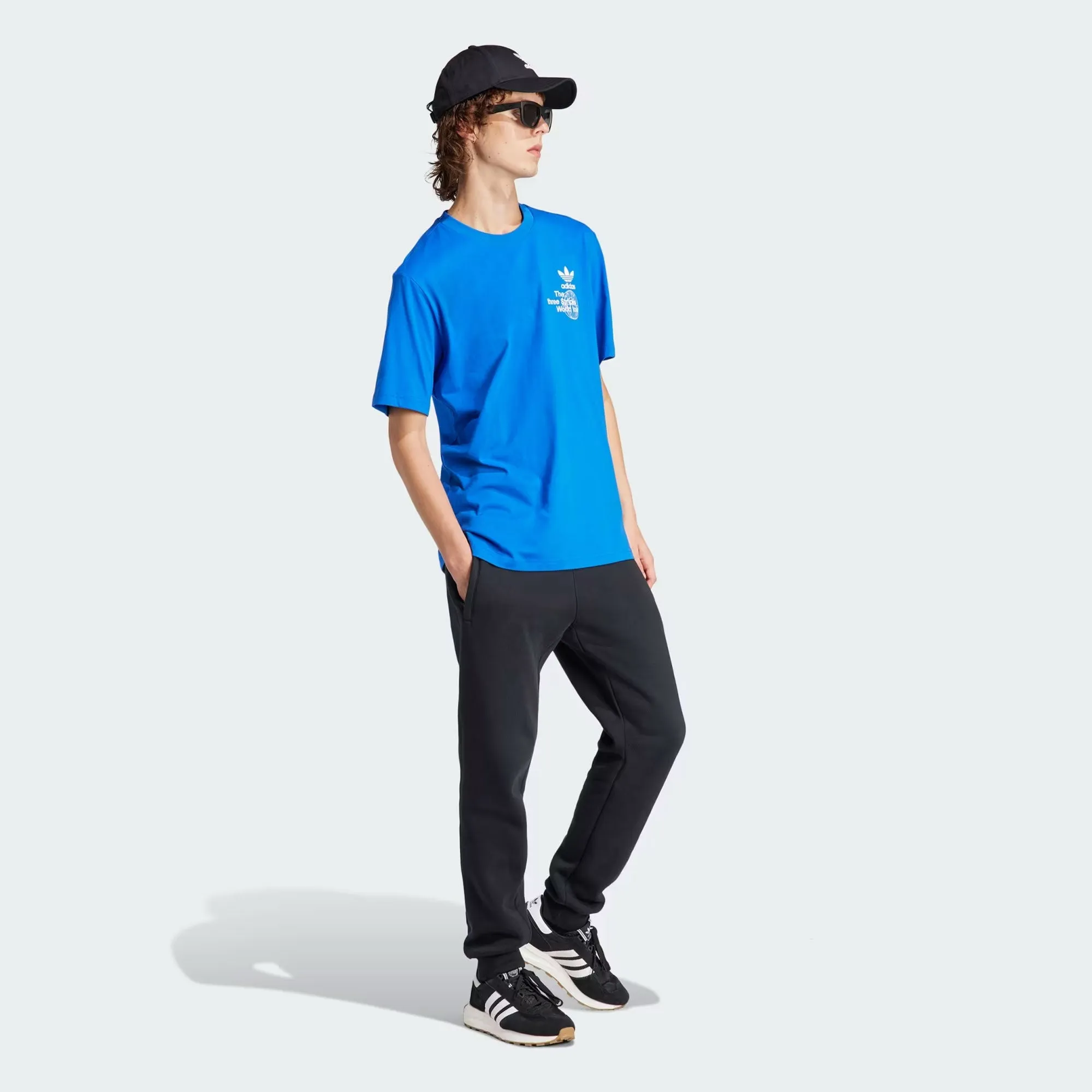 Adidas Originals | BT SHORT SLEEVE TEE  { BLUE