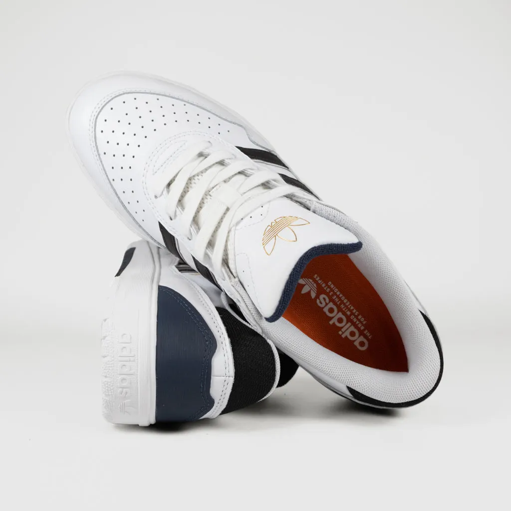 Adidas Skateboarding - Tyshawn II Shoes - Footwear White / Core Black / Collegiate Navy