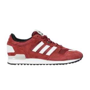 Adidas ZX 700 'Collegiate Burgundy' sneakers, red