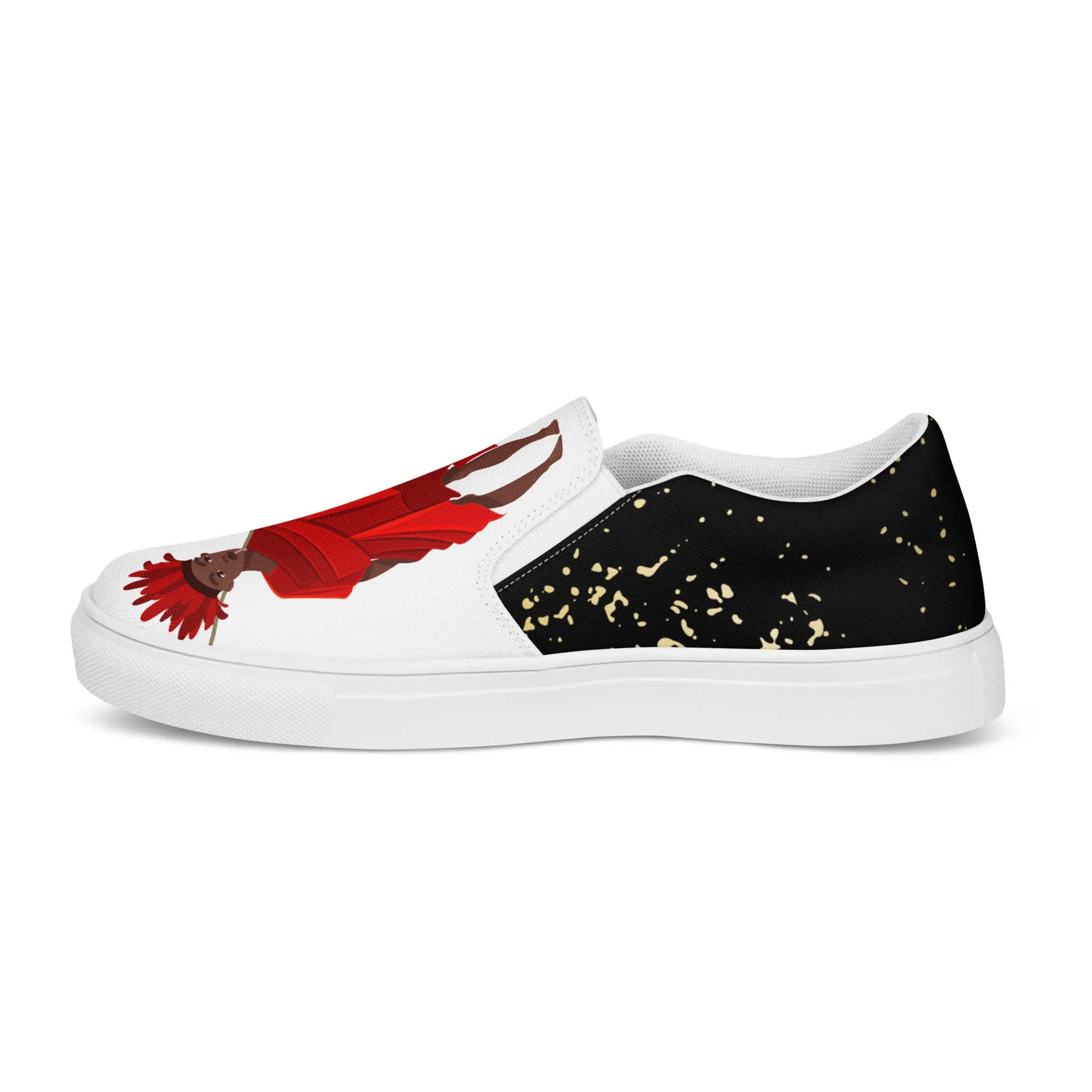 Agojie Midnight Women’s slip-on canvas shoes