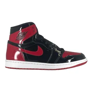 Air Jordan 1 Retro High OG Bred Patent Pre-Owned