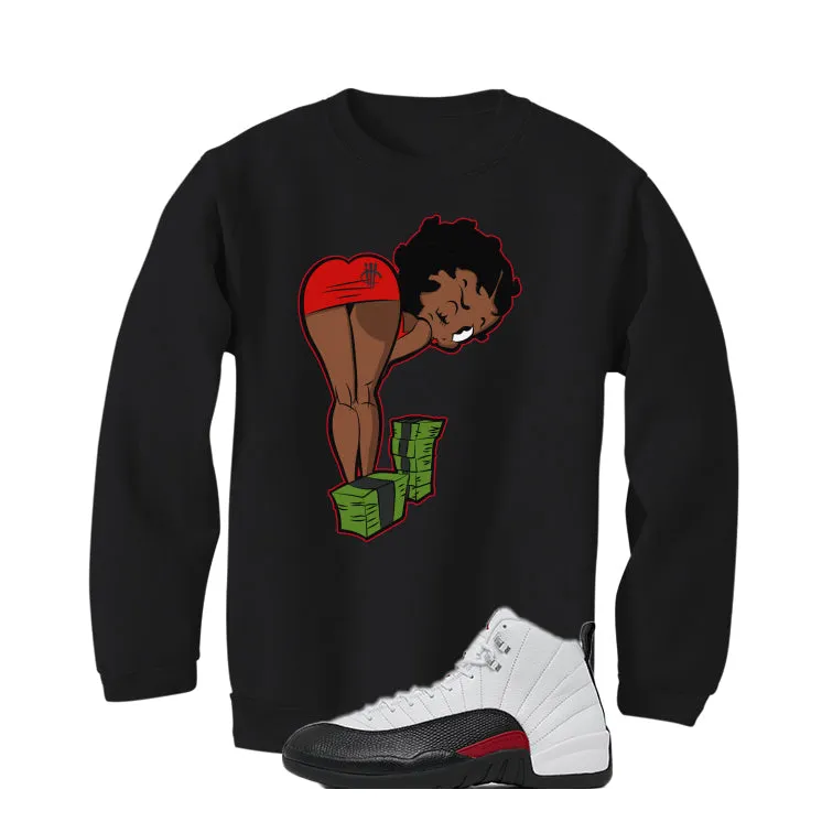 Air Jordan 12 “Red Taxi” | illcurrency Black T-Shirt (BOO)