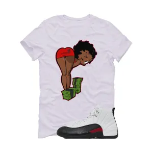 Air Jordan 12 “Red Taxi” | illcurrency White T-Shirt (BOO)