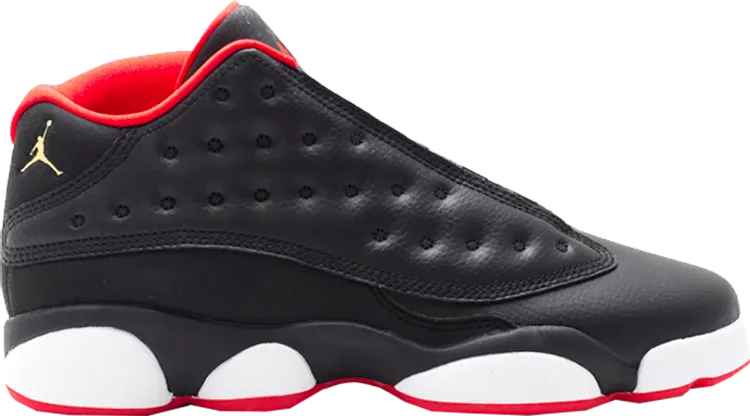 Air Jordan 13 Retro Low GS Bred, black