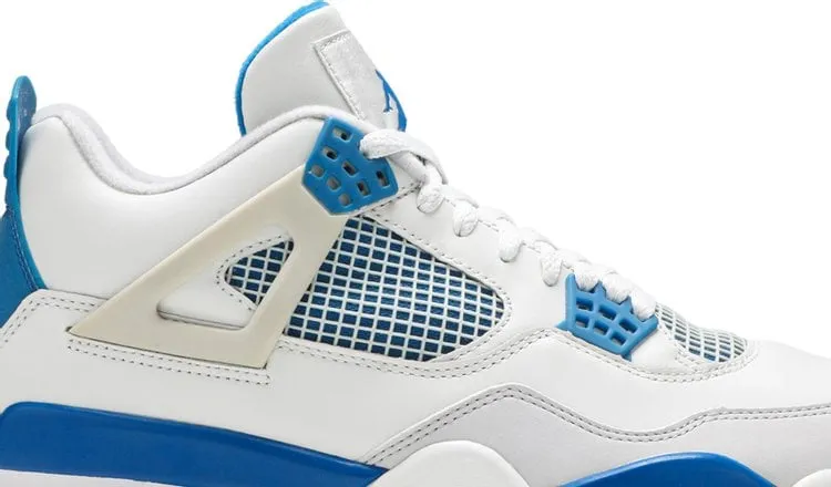 Air Jordan 4 Retro Military Blue 2006 sneakers, white