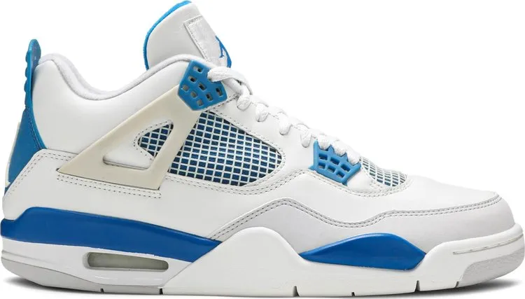 Air Jordan 4 Retro Military Blue 2006 sneakers, white