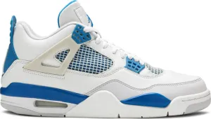 Air Jordan 4 Retro Military Blue 2006 sneakers, white