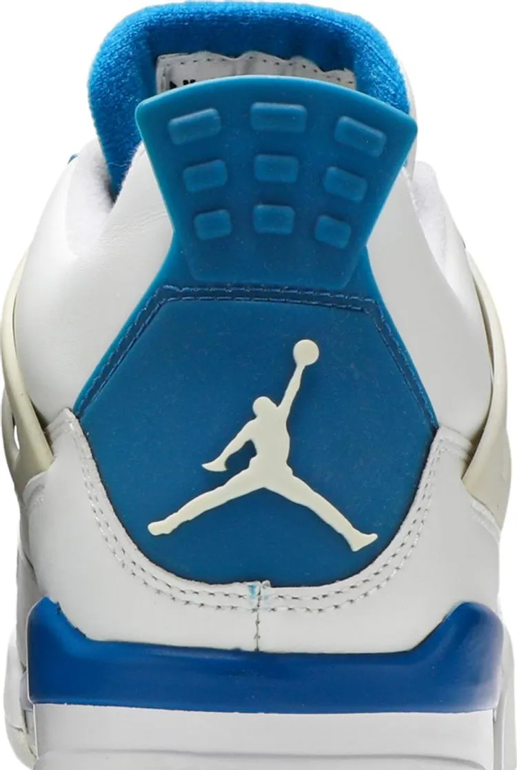 Air Jordan 4 Retro Military Blue 2006 sneakers, white