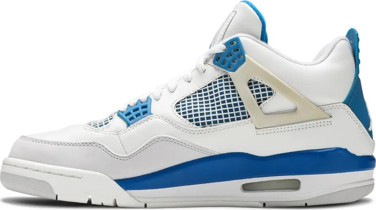 Air Jordan 4 Retro Military Blue 2006 sneakers, white