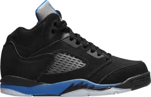 Air Jordan 5 Retro PS Racer Blue, black