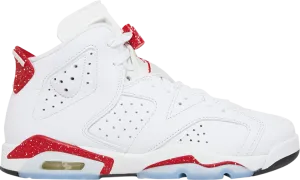 Air Jordan 6 Retro GS Red Oreo Sample, white