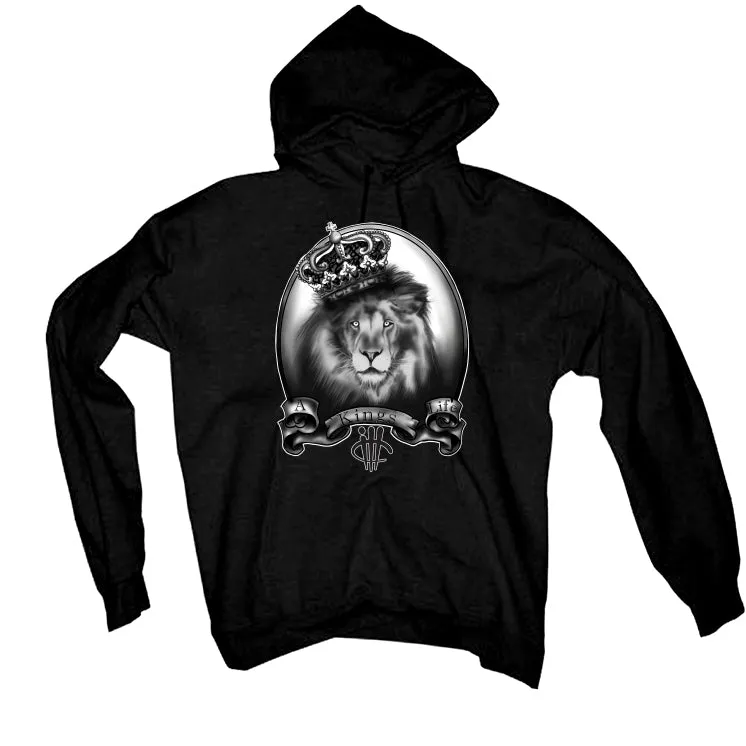 Air Jordan 8 Winter “Gunsmoke” | illcurrency Black T-Shirt (A Kings Life)