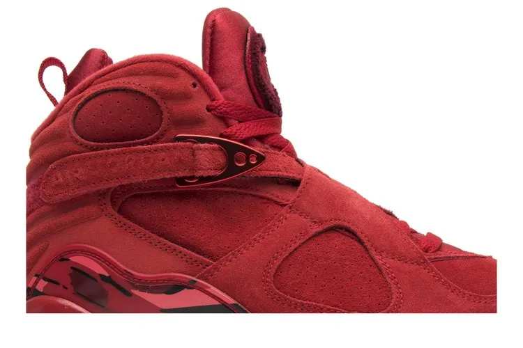 Air Jordan Wmns Air Jordan 8 Retro 'Valentine's Day' Sneakers, Red