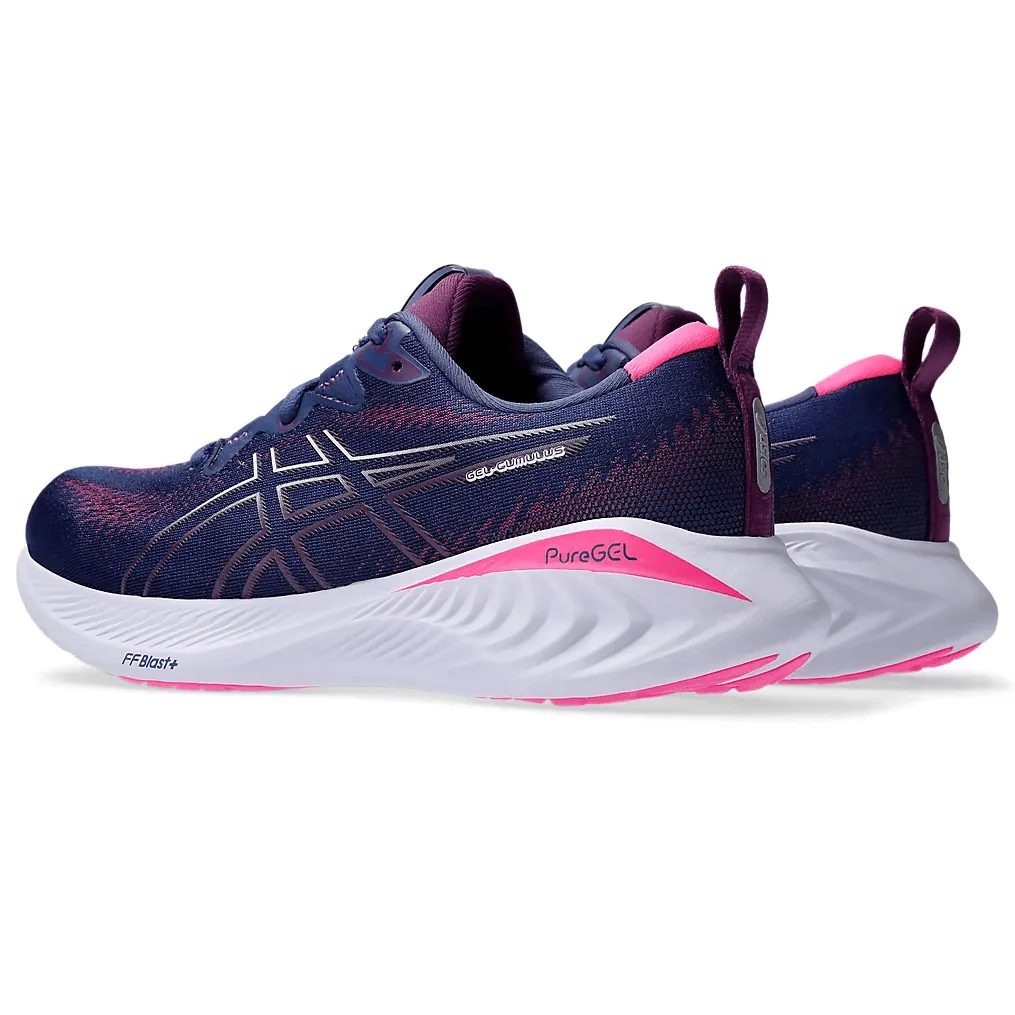 Asics Womens Trainer Gel-Cumulus 25 Deep Ocean/Lilac Hint