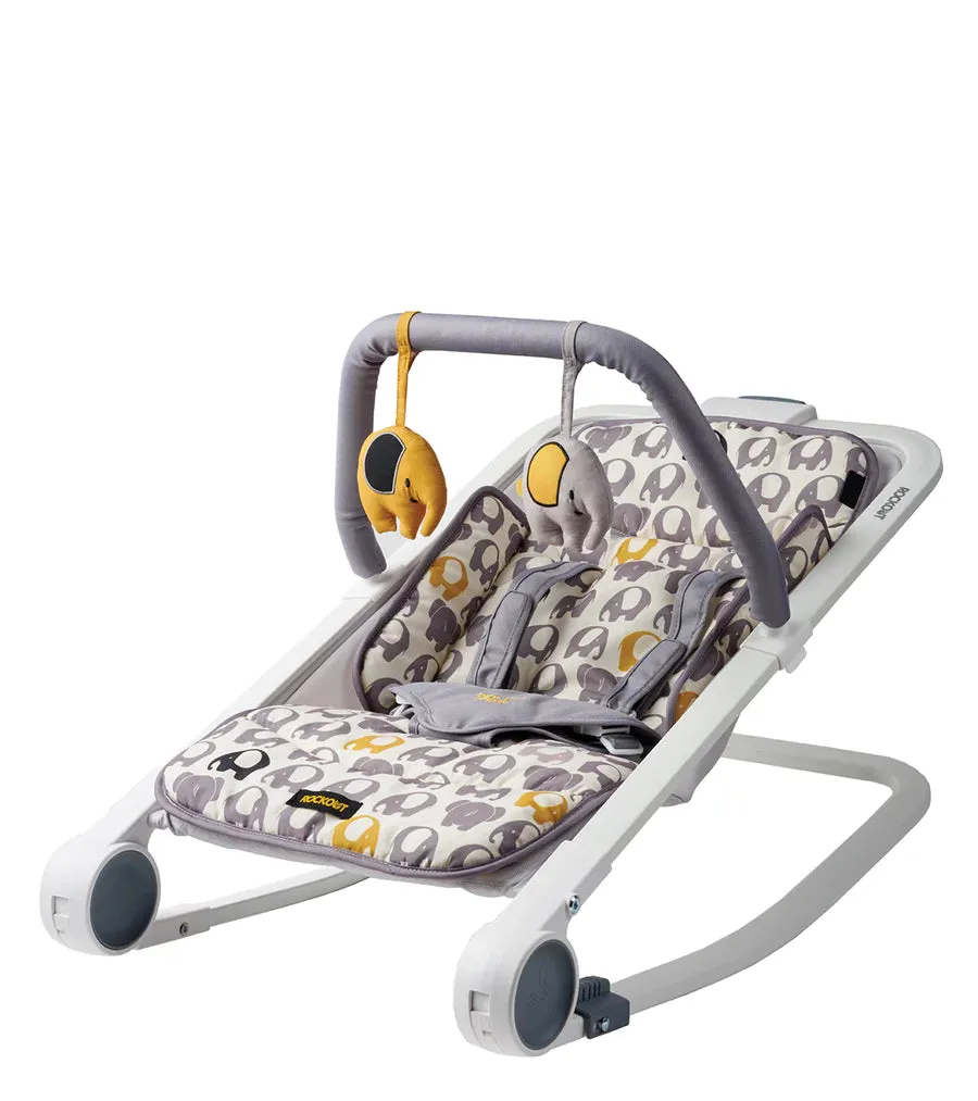 Bababing Rockout Baby Bouncer - Ellie Elephant