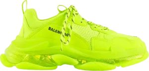 Balenciaga Triple S Sneaker Fluo Yellow