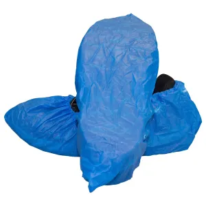 Blue Case Polyethylene Shoe Cover (300/cs)