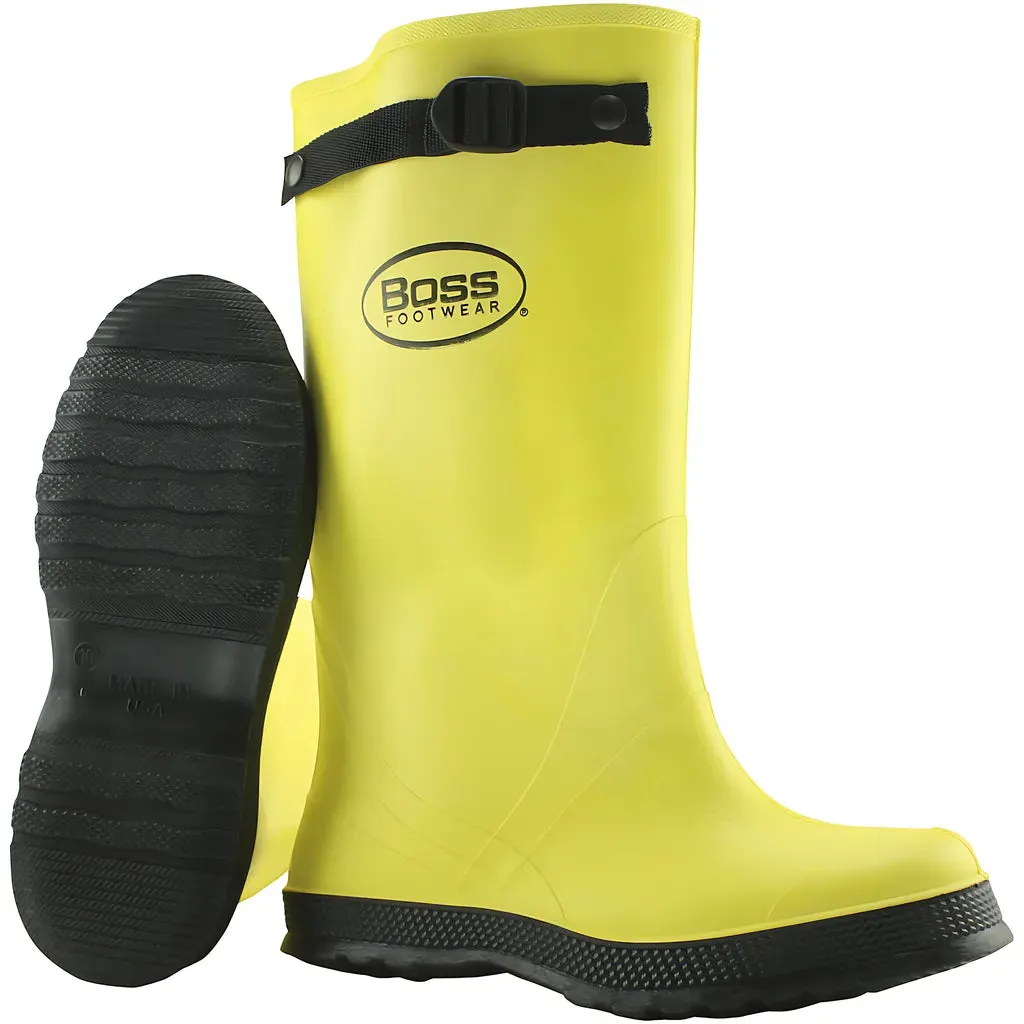 Boss 384-881/10 Heavy Duty PVC Slush Boot - Plain Toe