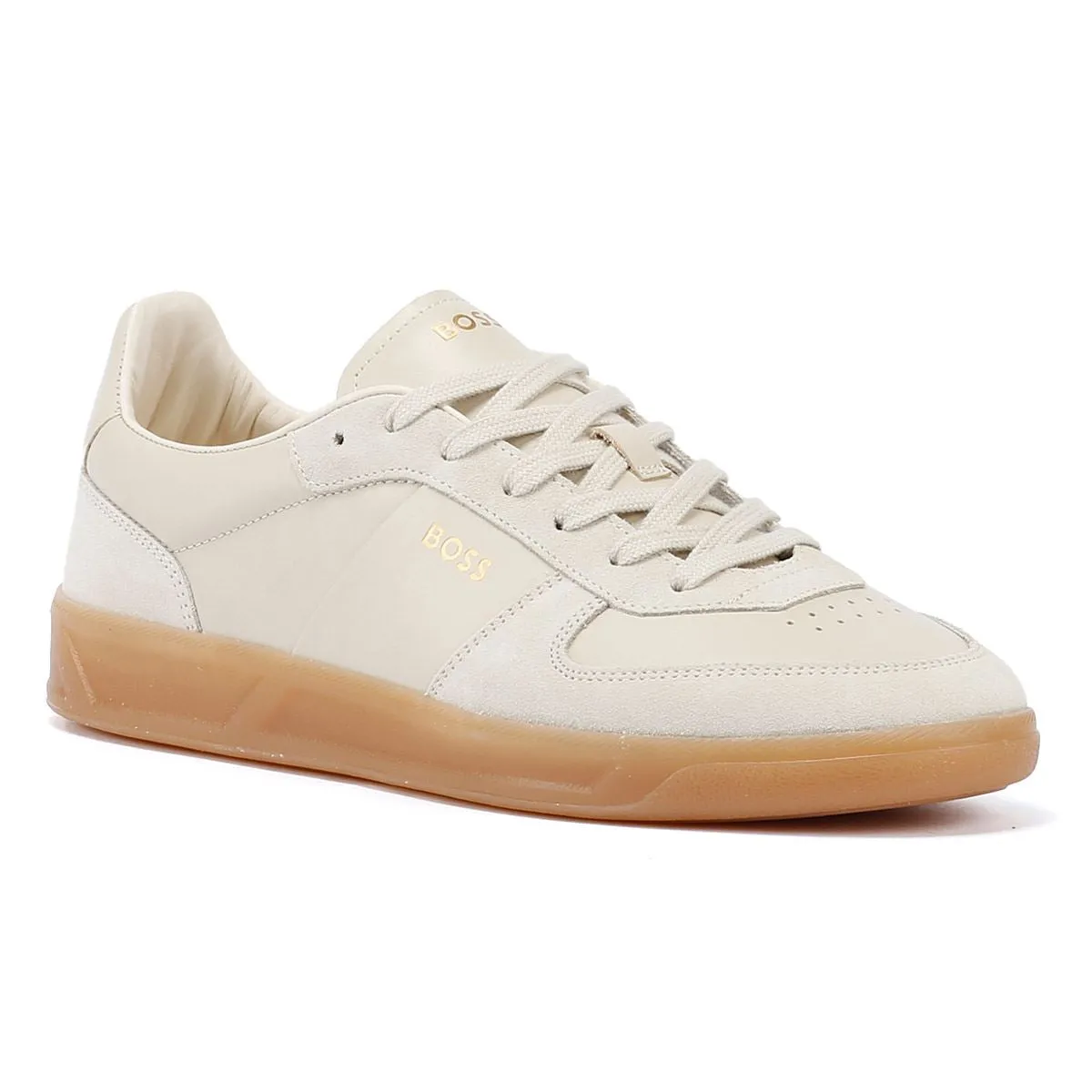 Boss Brandon Tennis Men's Light Beige Trainers