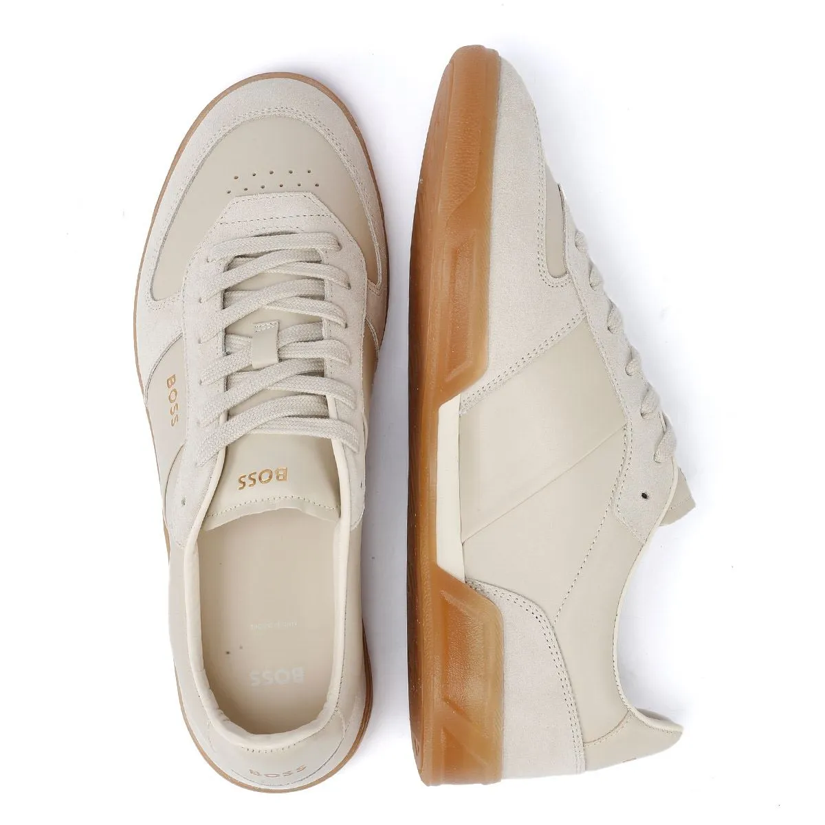 Boss Brandon Tennis Men's Light Beige Trainers