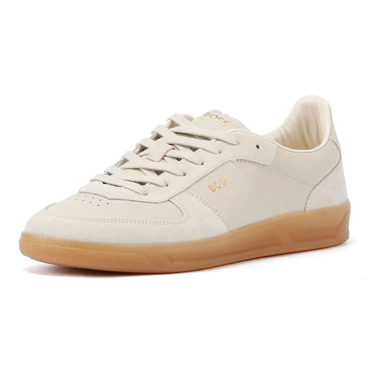 Boss Brandon Tennis Men's Light Beige Trainers