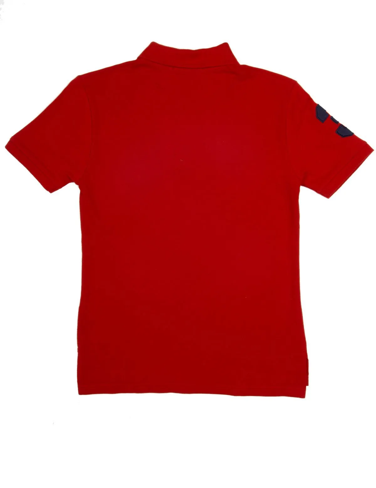 Boys Pique Big Logo Polo Shirt