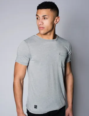 Burn3 Burnout T-Shirt in Vapor Grey - Dissident