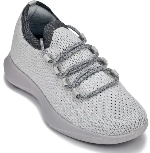 CALTO - Q087 - 2.4 Inches Taller (Cement) - Ultra Lightweight Sneakers