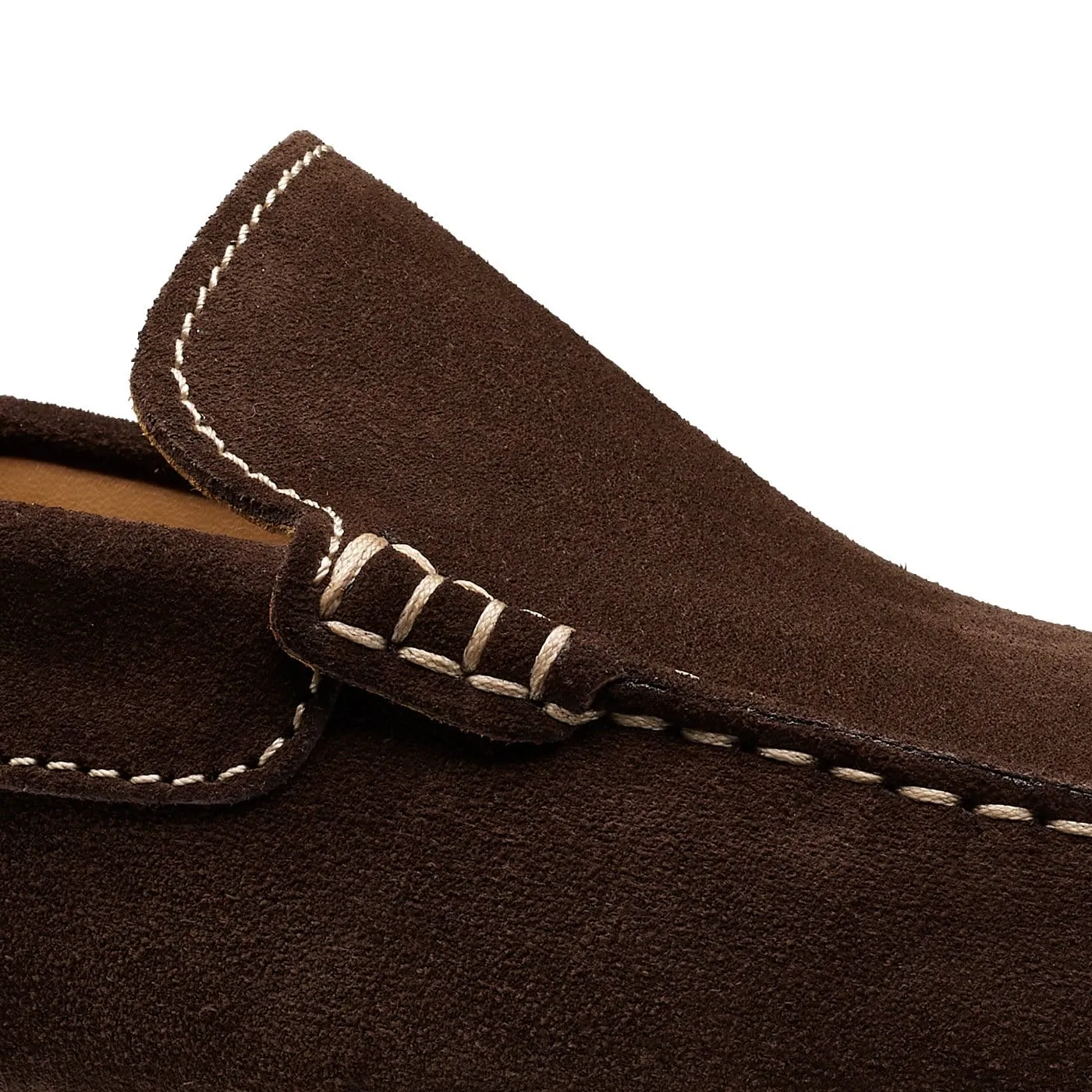 Como Dark Brown Suede