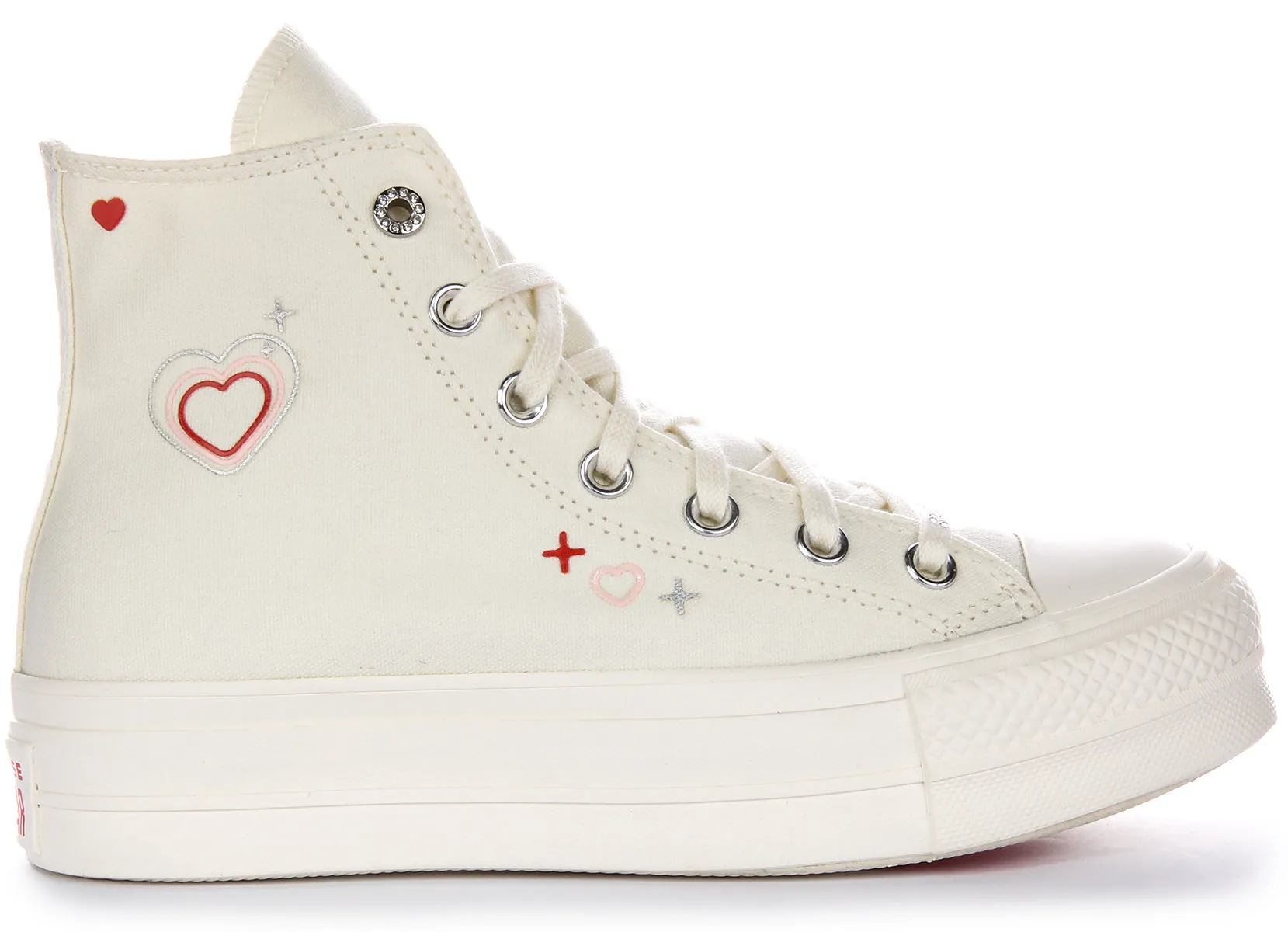 Converse All Star Lift 2K A09114C Platform In White For Women