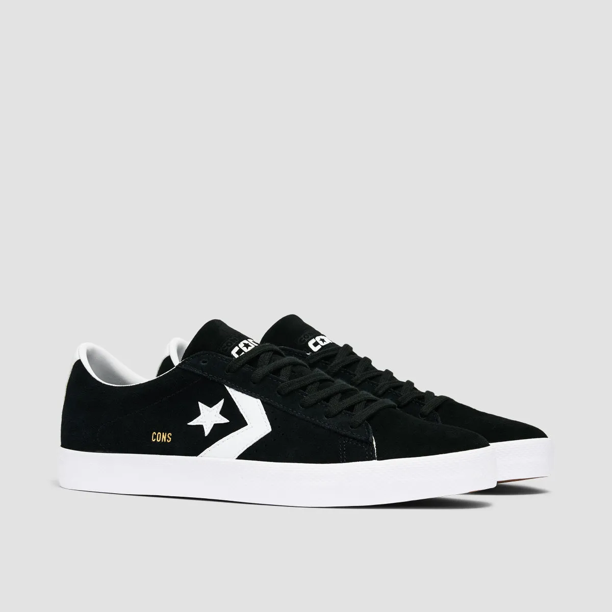 Converse PL Vulc Pro Shoes - Black/White/White