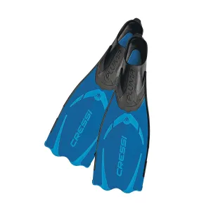 Cressi Pluma Diving Snorkeling Fins Blue/Azure