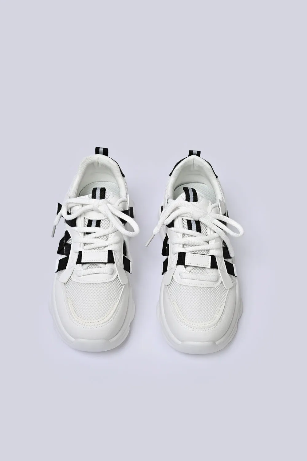 DAD SNEAKERS WITH STRAP DETAIL