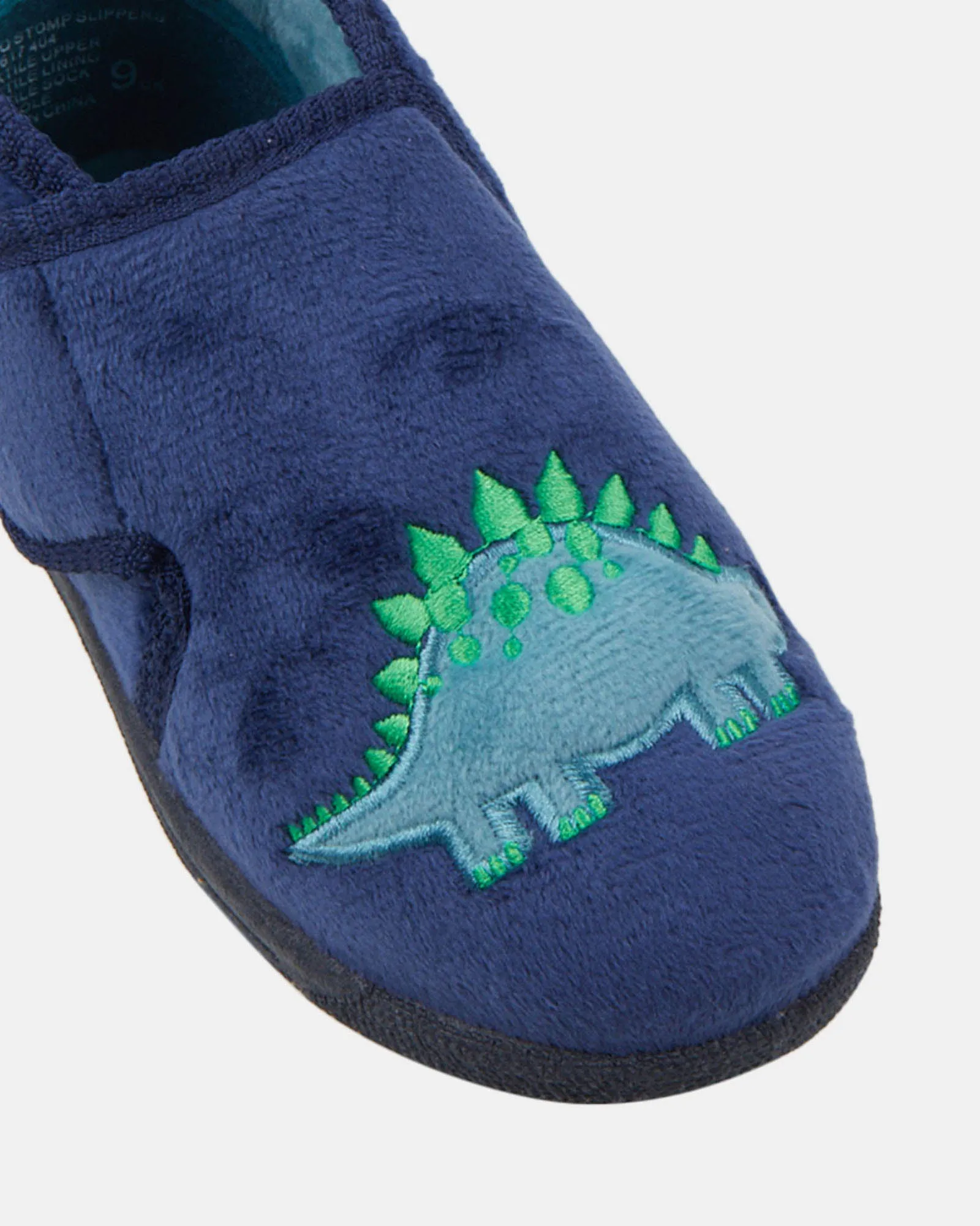 Dino Stomp Slippers Navy