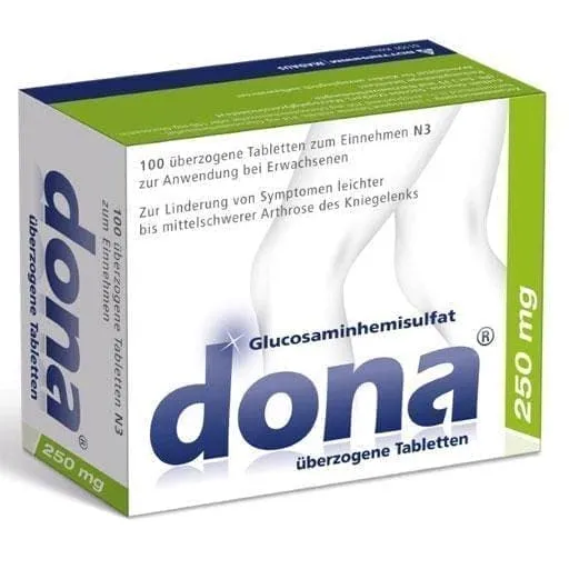 DONA 250 mg osteoarthritis in knee coated tablets