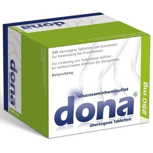 DONA 250 mg osteoarthritis in knee coated tablets