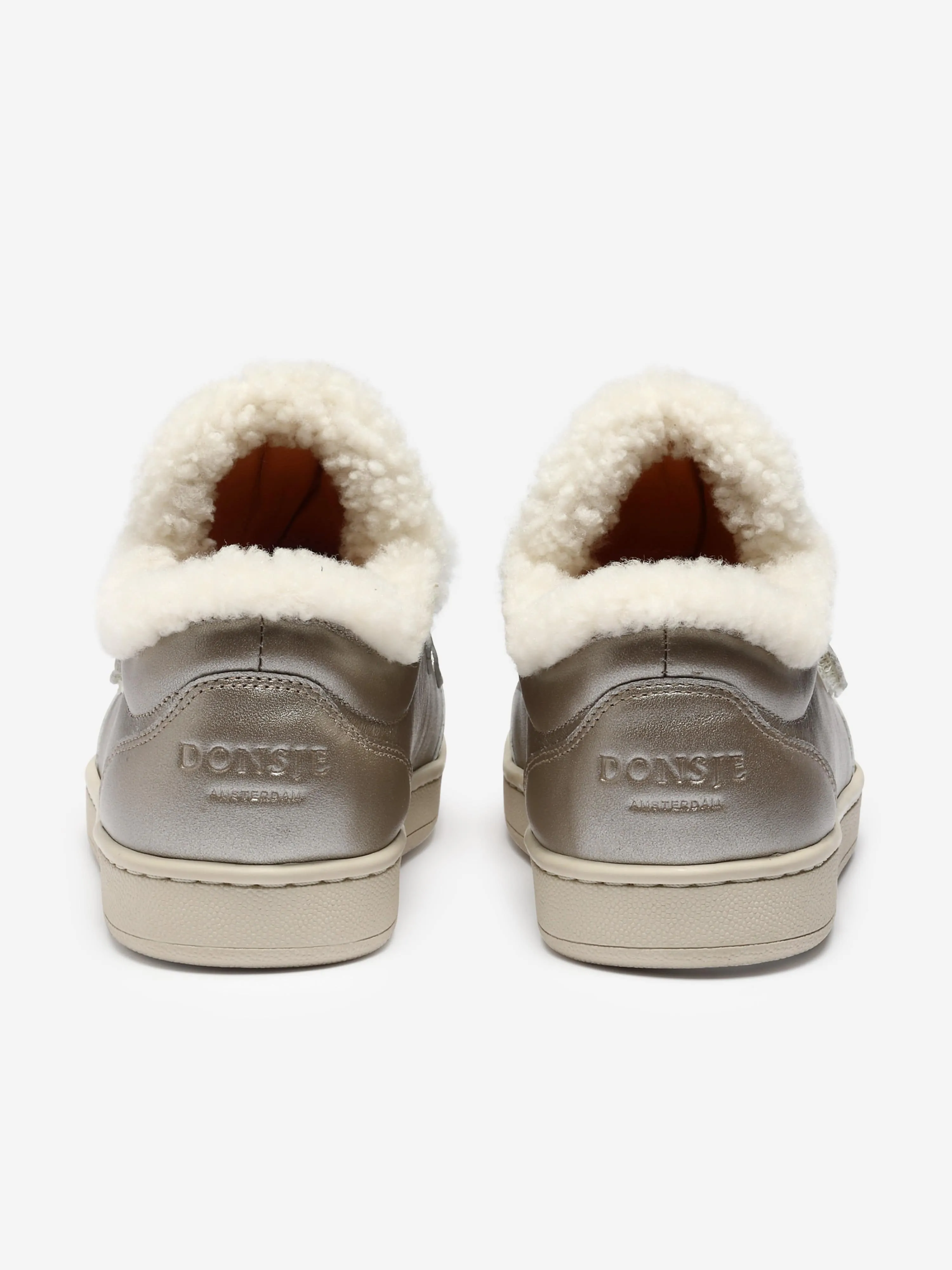 Donsje Girls Hanzell Trainers in Silver