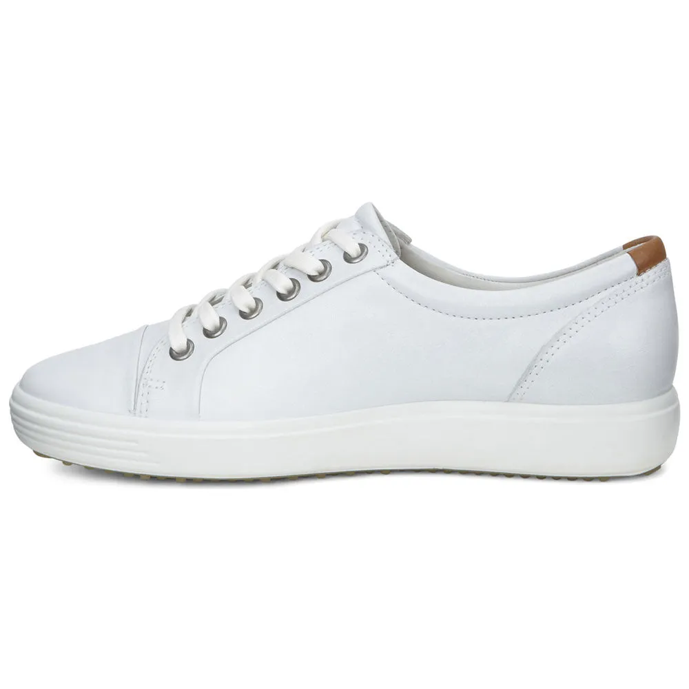 Ecco Soft 7 Sneaker White Leather (Women's)