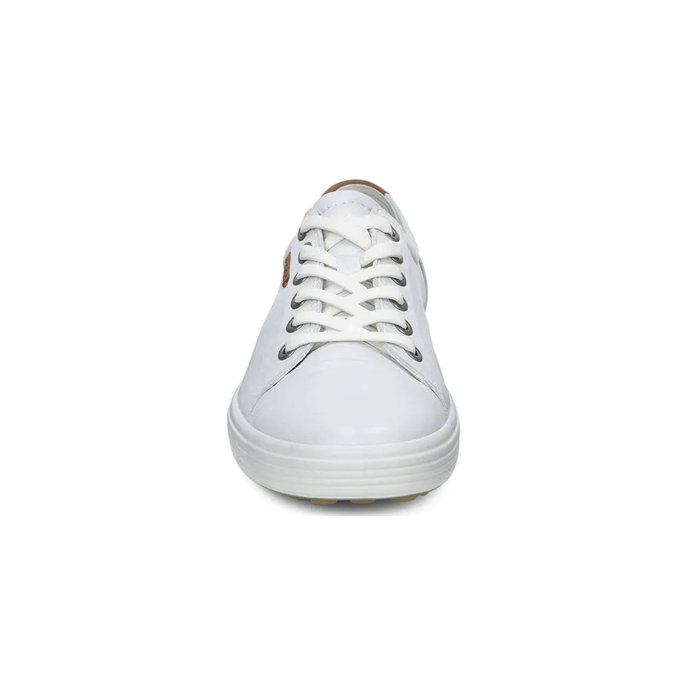 Ecco Soft 7 Sneaker White Leather (Women's)