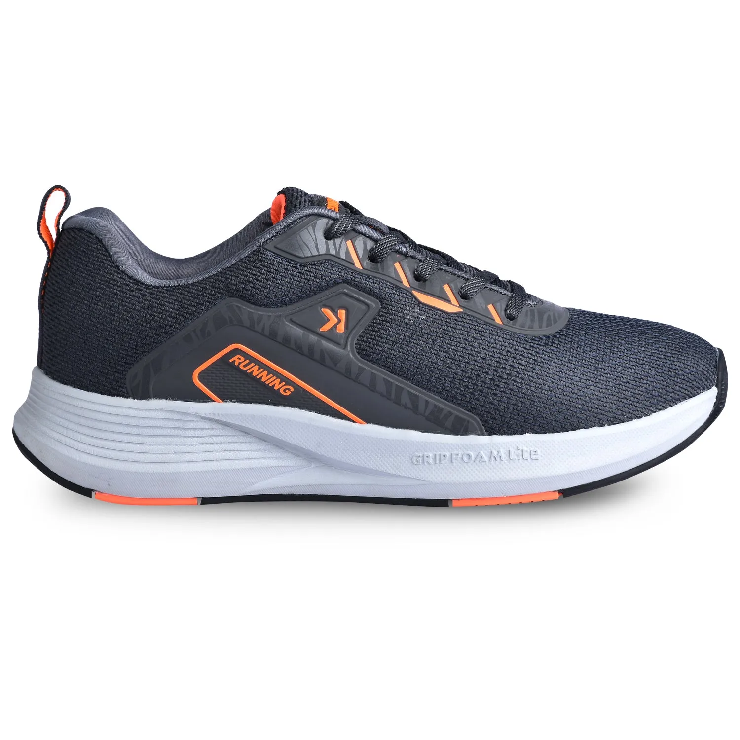 Eeken ESHGIA117 Dark Grey Athleisure Shoes For Men