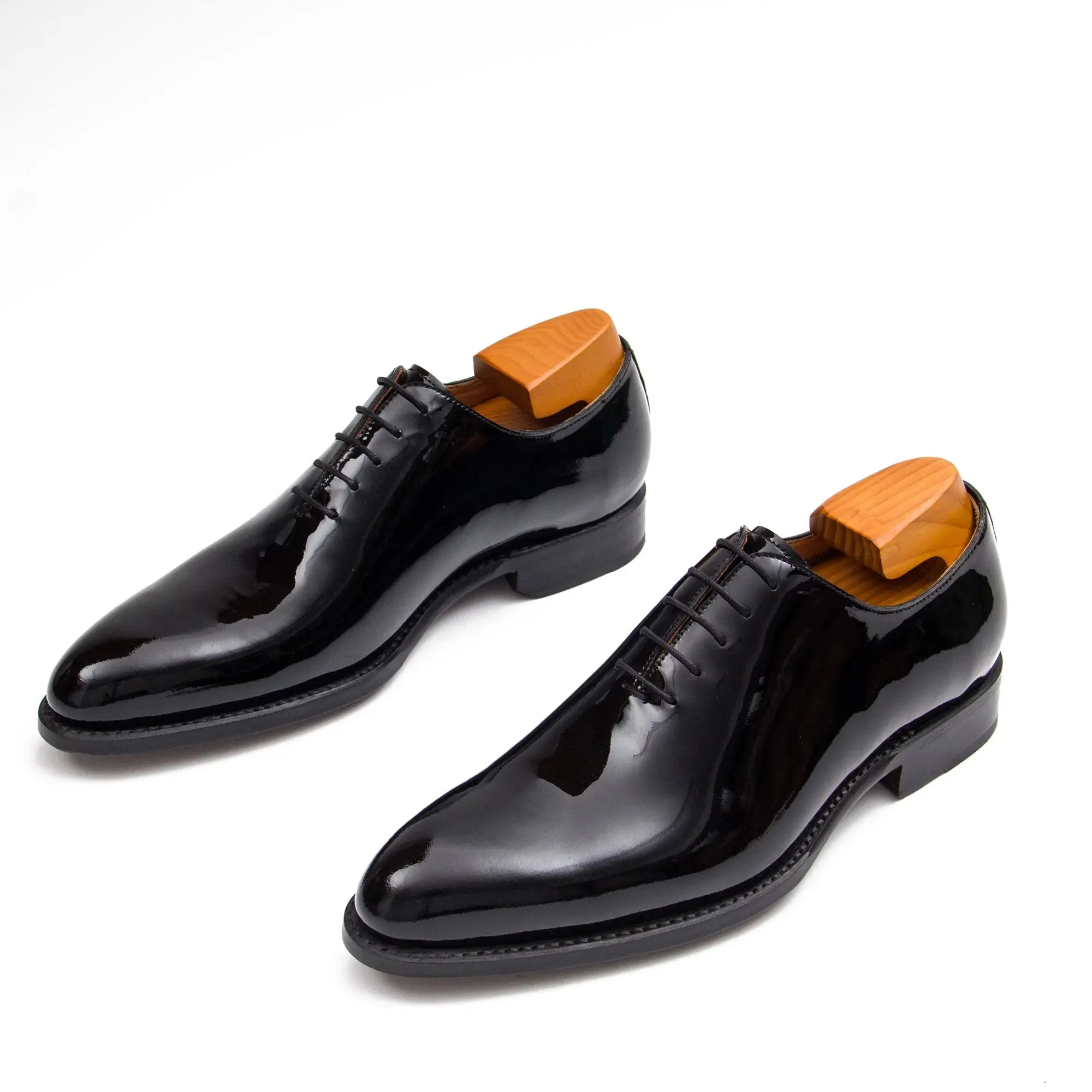 Goodyear Patent Leather Oxford Shoes