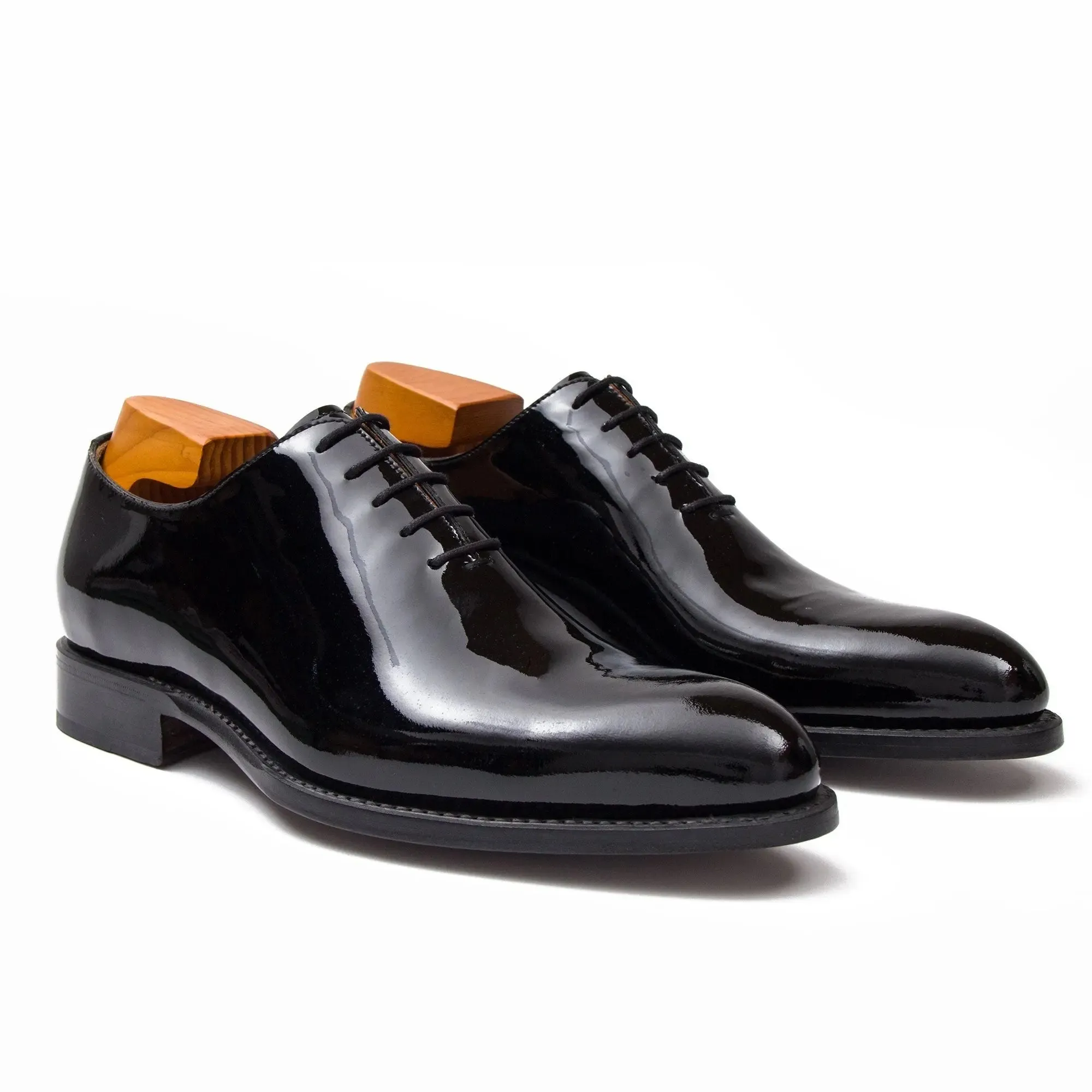 Goodyear Patent Leather Oxford Shoes