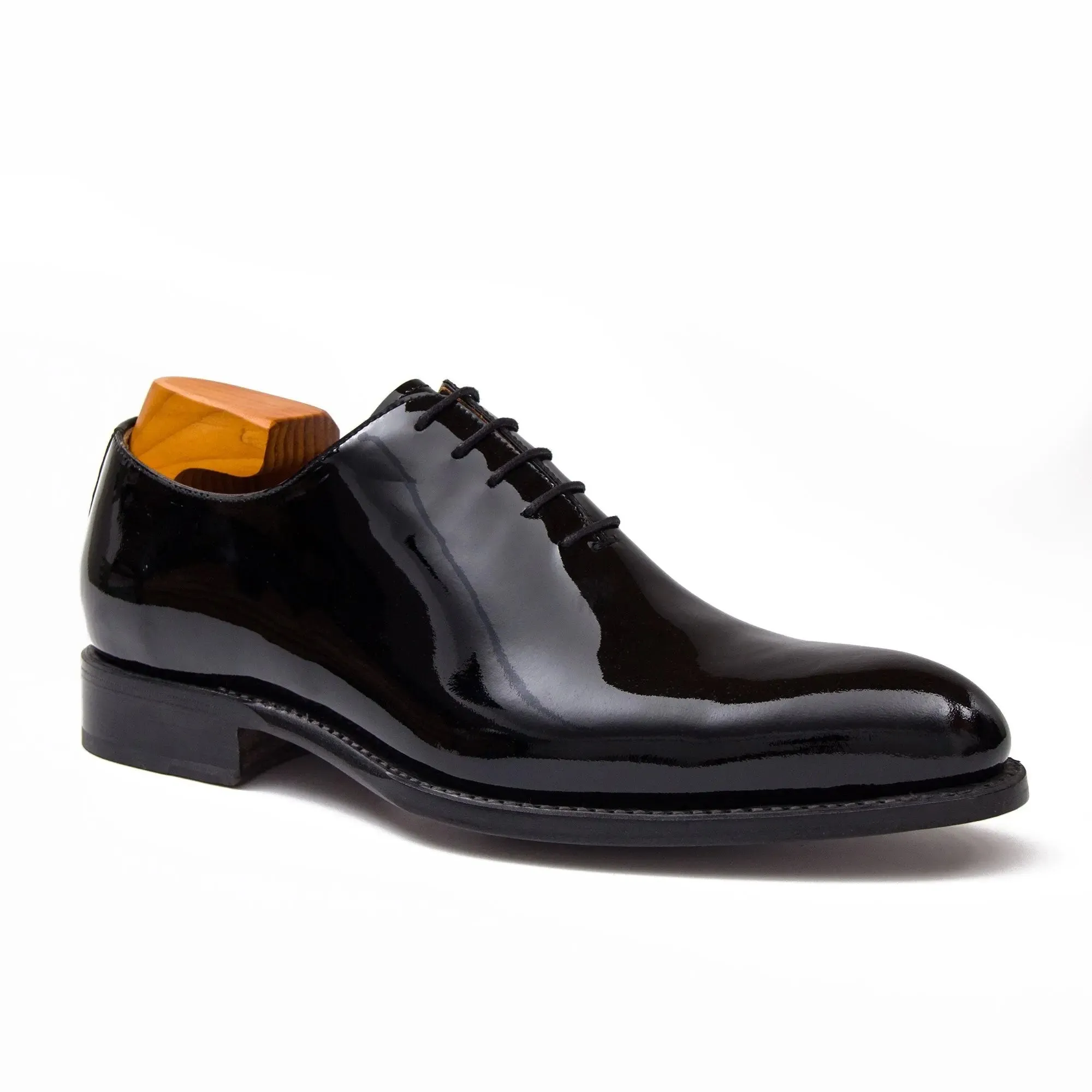 Goodyear Patent Leather Oxford Shoes