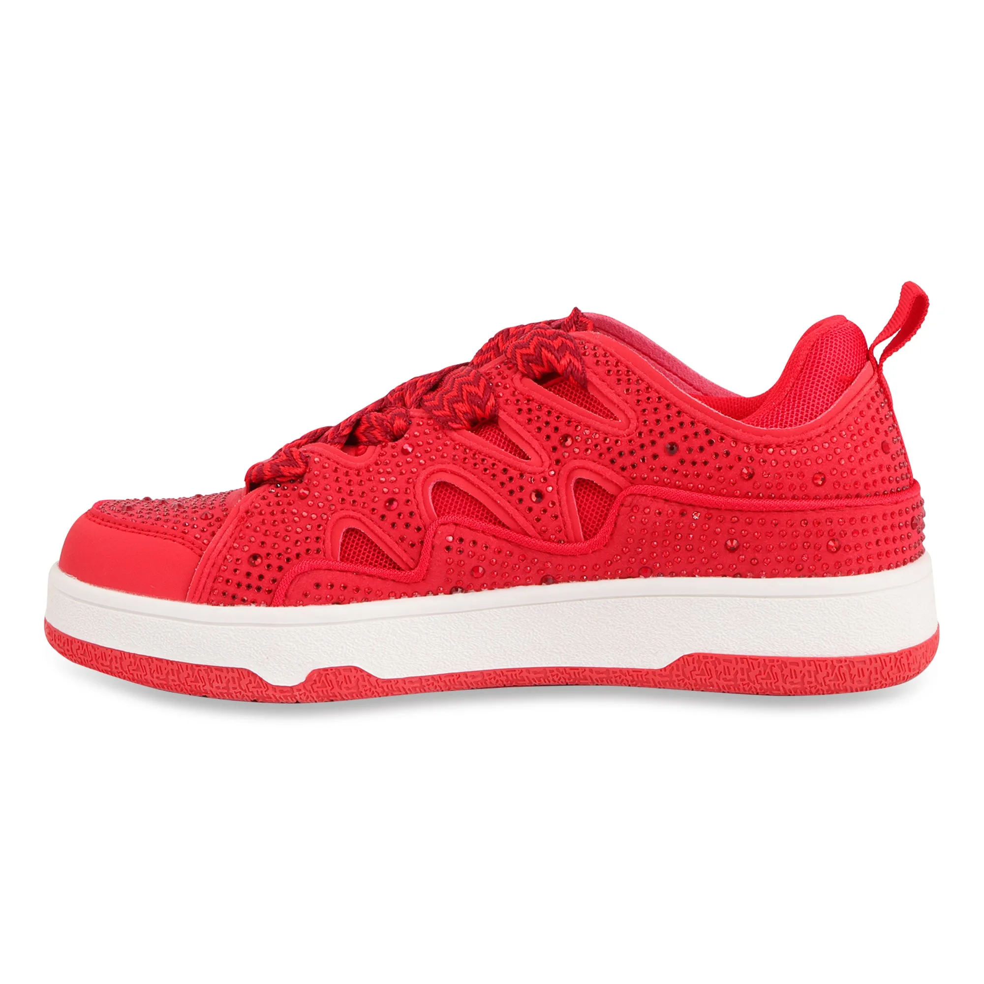 Hamster  London Neptune Party Red Sneakers